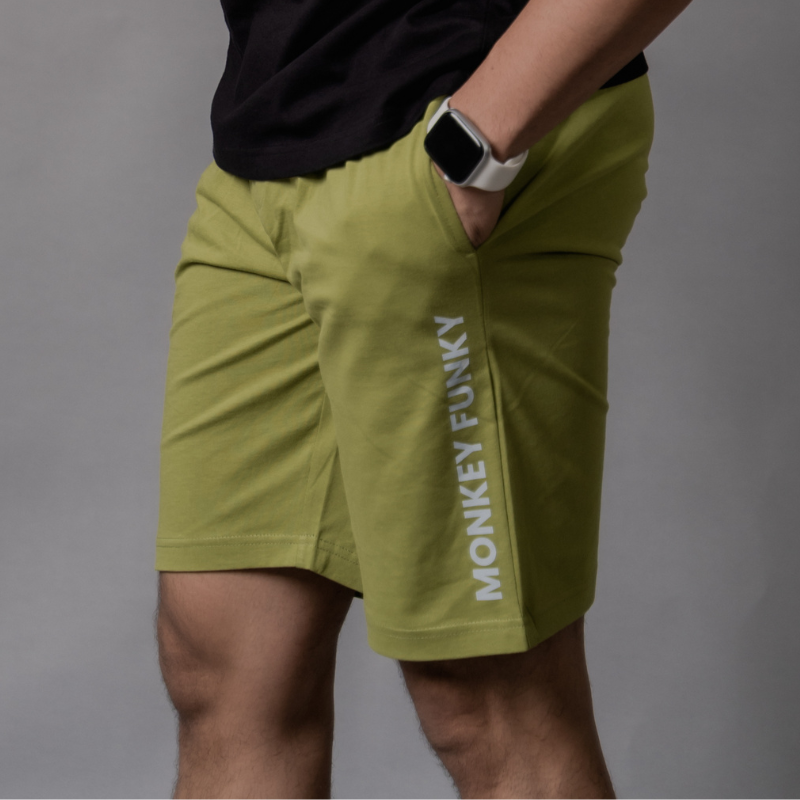 Olive Green Workout Shorts: Men's Fitness Apparel