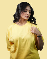 Sunny Days Oversized Tee – Yellow Edition