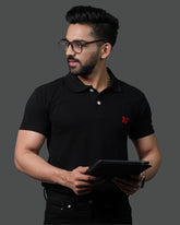 Black Classic Polo