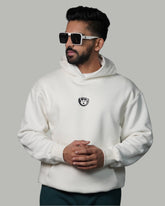 Monkey Funky Essential White Hoodie - Simply Stylish