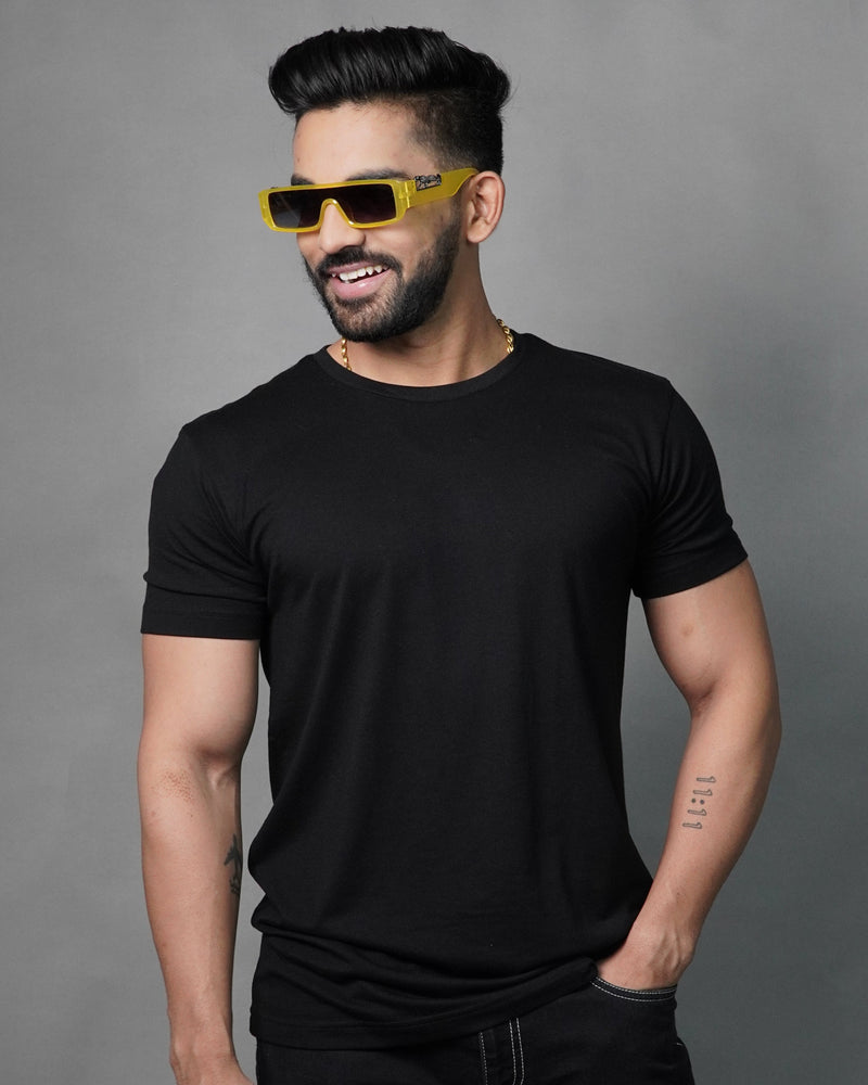 Premium Black Supima Tee - Ultimate Comfort