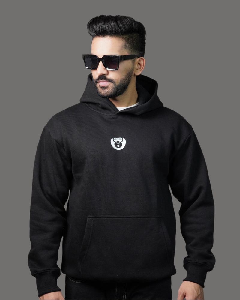 Everyday Essential - Classic Black Full Sleeve Hoodie
