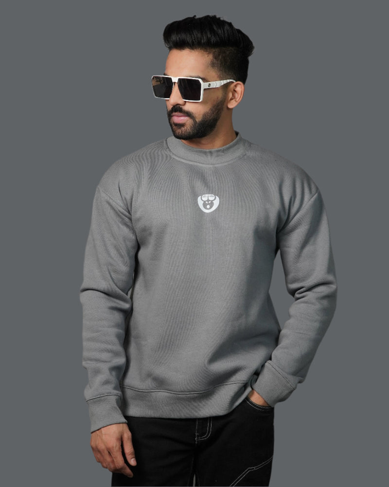Charcoal Mist Sweatshirt - Casual Cool