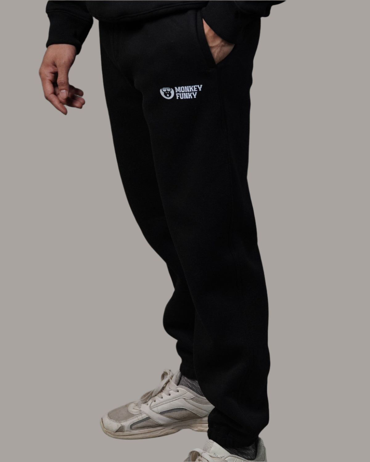 Signature Black Joggers - Monkey Funky Basics